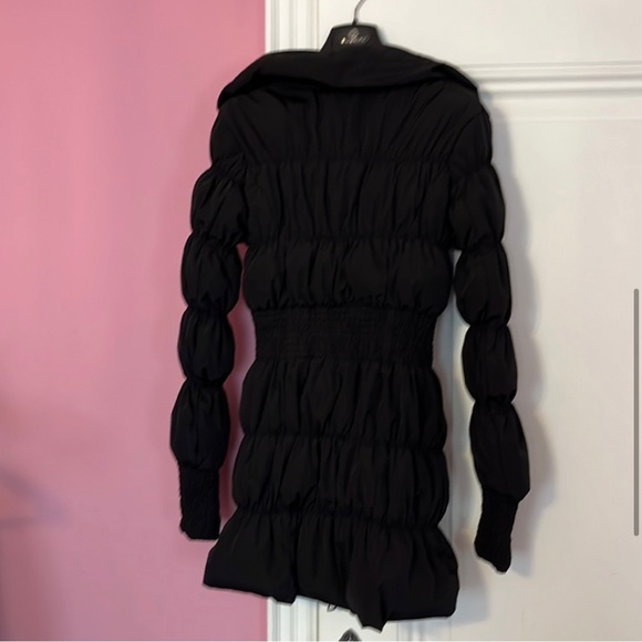 Women’s Black Miss Sixty Brand KILLAH Ashby Puffer Coat Sz S - Picture 5 of 5